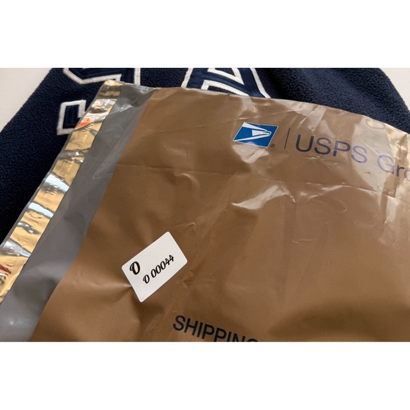 VTG 1995 Polo Sport Ralph Lauren Varsity Jacket Mens Med Blue Red USA Olympics - Picture 15 of 15